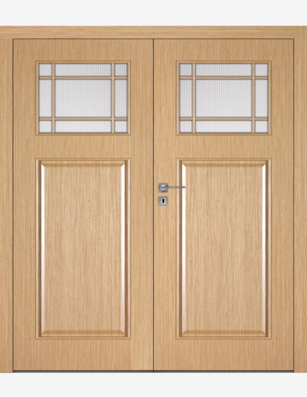 Double interior doors "FANO 20S" Non-rebated