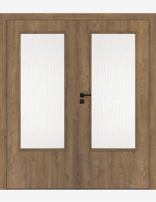 Double interior doors "STANDARD 30" Non-rebated