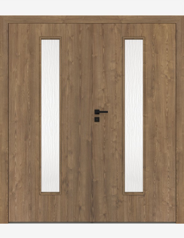 Double interior doors "STANDARD 40" Non-rebated