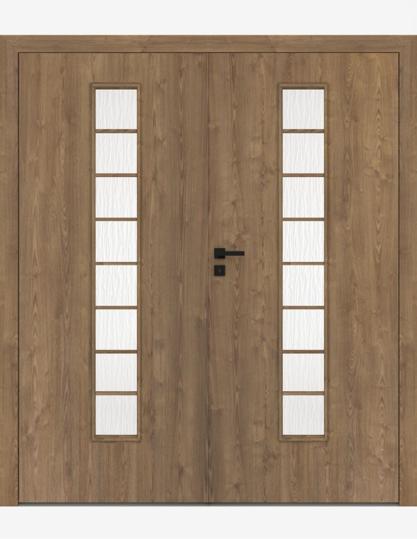 Double interior doors "STANDARD 40S" Non-rebated