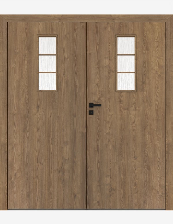 Double interior doors "STANDARD 50S" Non-rebated