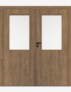 Dvigubos vidaus durys "STANDARD 60" Be užlaidos