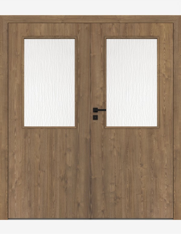 Double interior doors "STANDARD 60" Non-rebated