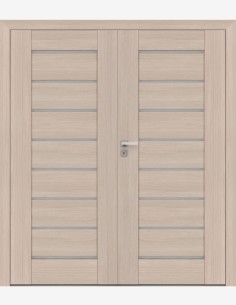 Double interior doors "PREMIUM 8" Non-rebated