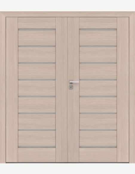 Double interior doors "PREMIUM 8" Non-rebated
