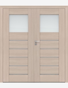 Double interior doors "PREMIUM 9" Non-rebated