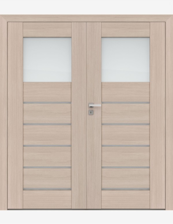 Double interior doors "PREMIUM 9" Non-rebated