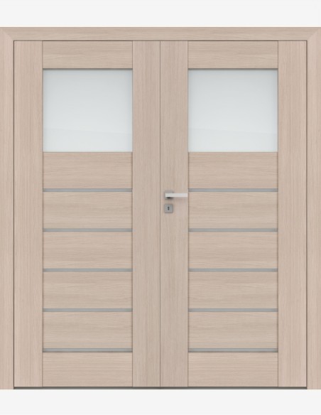 Double interior doors "PREMIUM 9" Non-rebated