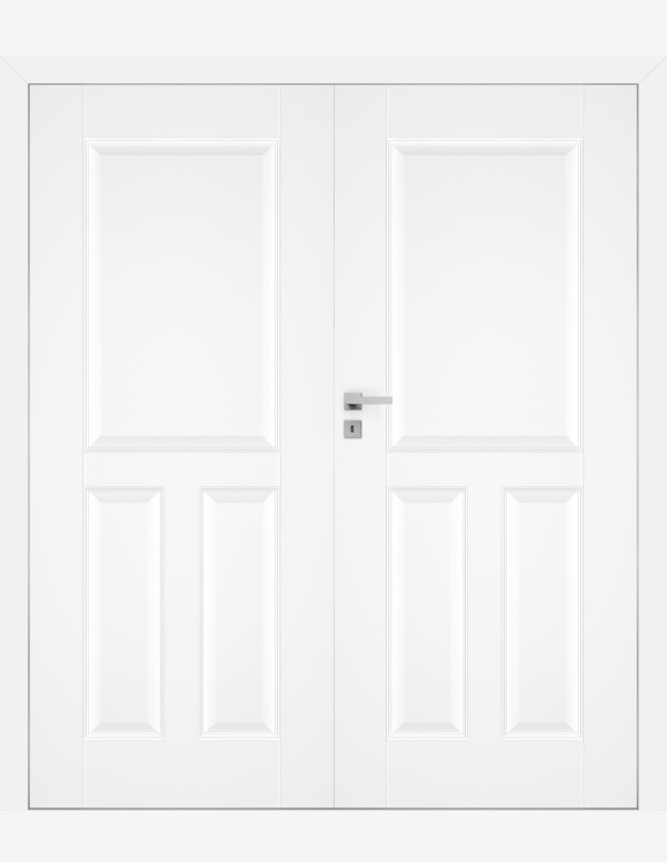 Double interior doors "NESTOR 1" Non-rebated