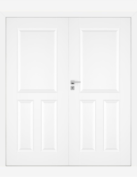 Double interior doors "NESTOR 1" Non-rebated