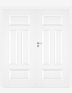 Dvigubos vidaus durys "NESTOR 3" Be užlaidos