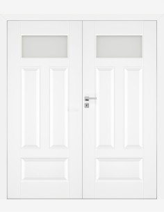 Dvigubos vidaus durys "NESTOR 4" Be užlaidos