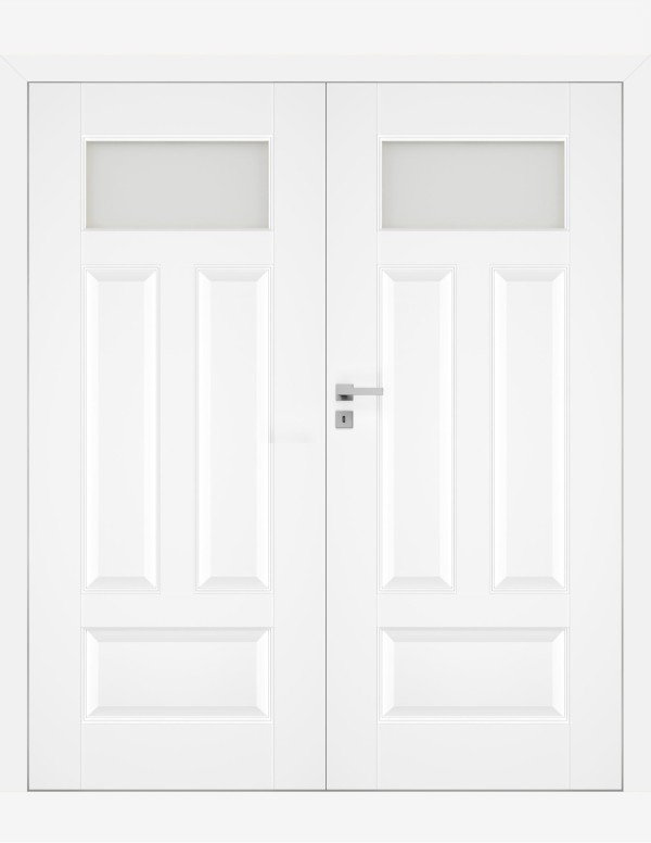 Double interior doors "NESTOR 4" Non-rebated