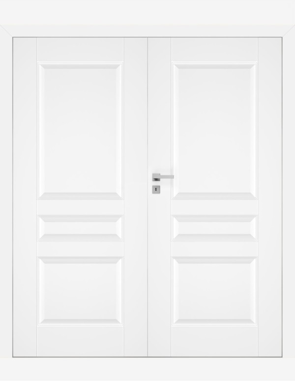 Double interior doors "NESTOR 5" Non-rebated