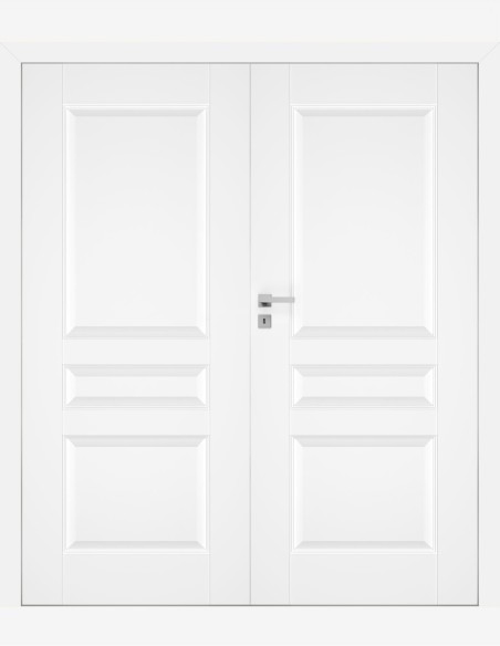 Double interior doors "NESTOR 5" Non-rebated