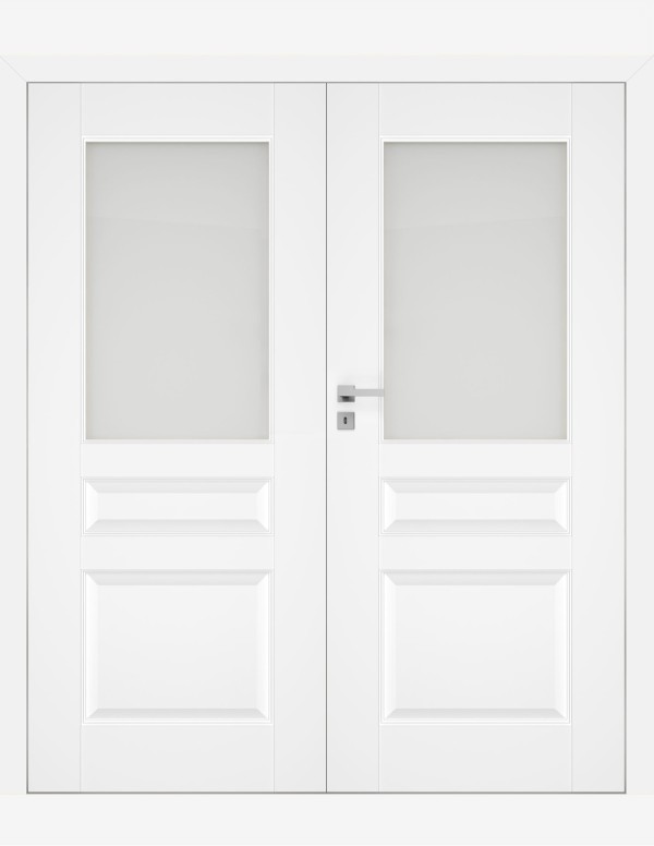 Double interior doors "NESTOR 6" Non-rebated