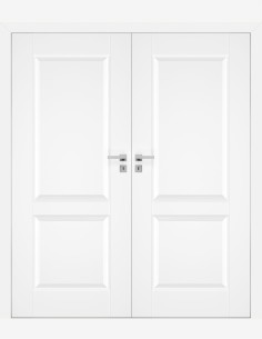 Dvigubos vidaus durys "NESTOR 10" Be užlaidos
