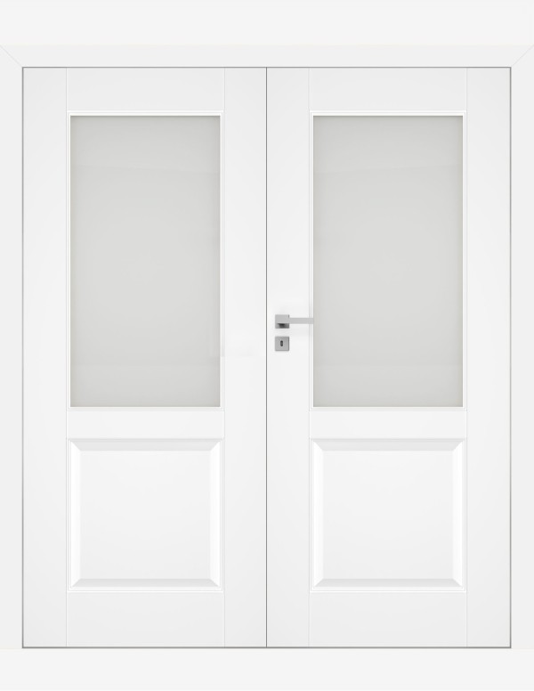 Double interior doors "NESTOR 11" Non-rebated