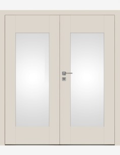 Dvigubos vidaus durys "EVEN 3" Be užlaidos