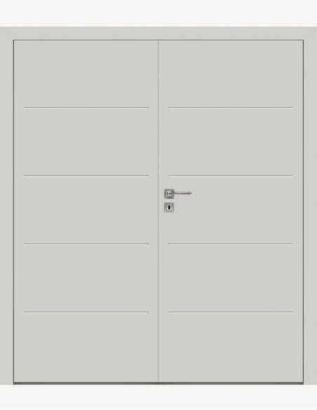 Dvigubos vidaus durys "BINITO 20" Be užlaidos