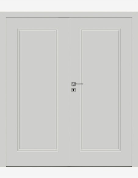 Dvigubos vidaus durys "BINITO 80" Be užlaidos