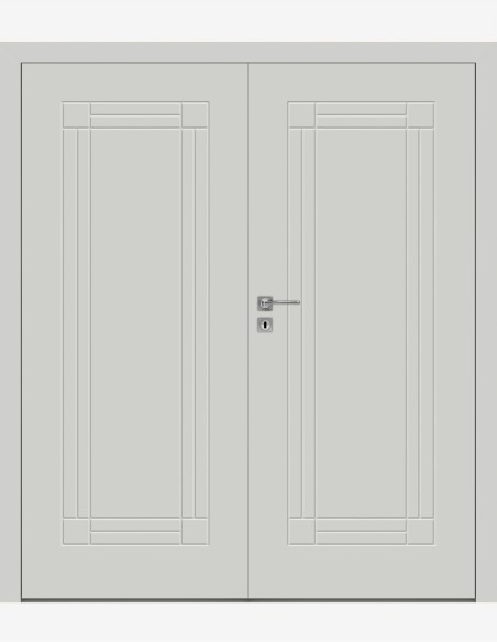 Dvigubos vidaus durys "BINITO 90" Be užlaidos