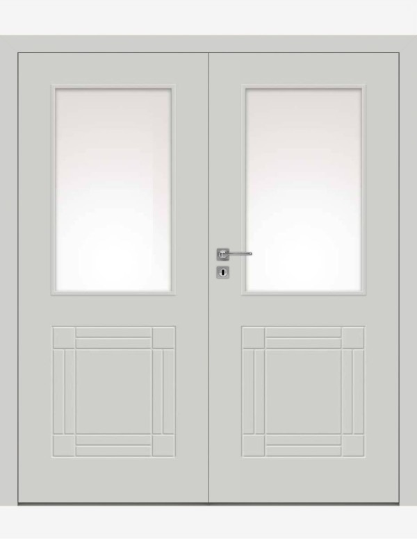 Double interior doors "BINITO 110" Non-rebated