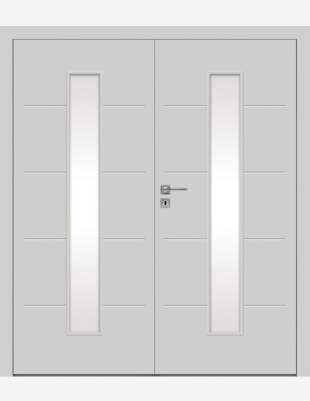 Dvigubos vidaus durys "BINITO 21" Be užlaidos