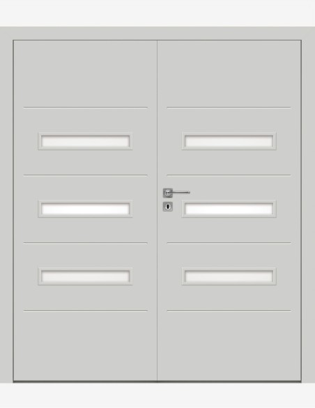 Double interior doors "BINITO 24" Non-rebated