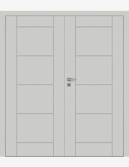 Dvigubos vidaus durys "FARGO 10" Be užlaidos