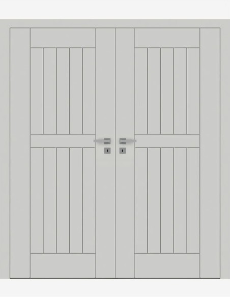 Dvigubos vidaus durys "FARGO 40" Be užlaidos