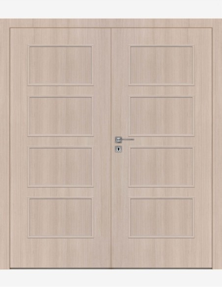 Dvigubos vidaus durys "MODERN 10" CPL Be užlaidos