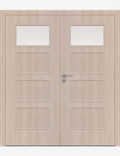 Double interior doors "MODERN 20" CPL Non-rebated