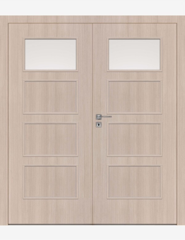 Double interior doors "MODERN 20" CPL Non-rebated