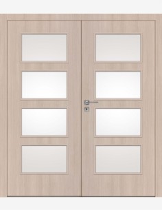 Double interior doors "MODERN 30" CPL Non-rebated