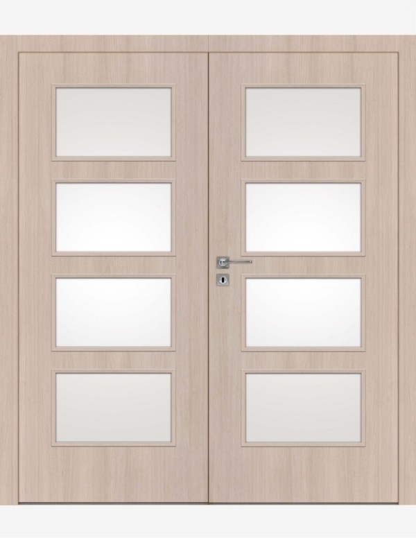 Double interior doors "MODERN 30" CPL Non-rebated