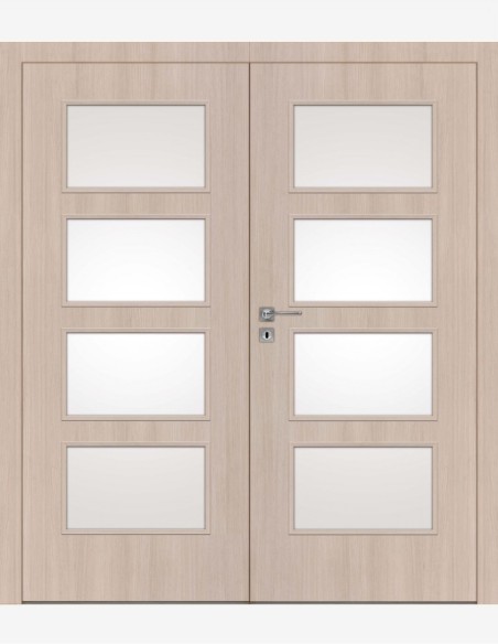 Dvigubos vidaus durys "MODERN 30" CPL Be užlaidos