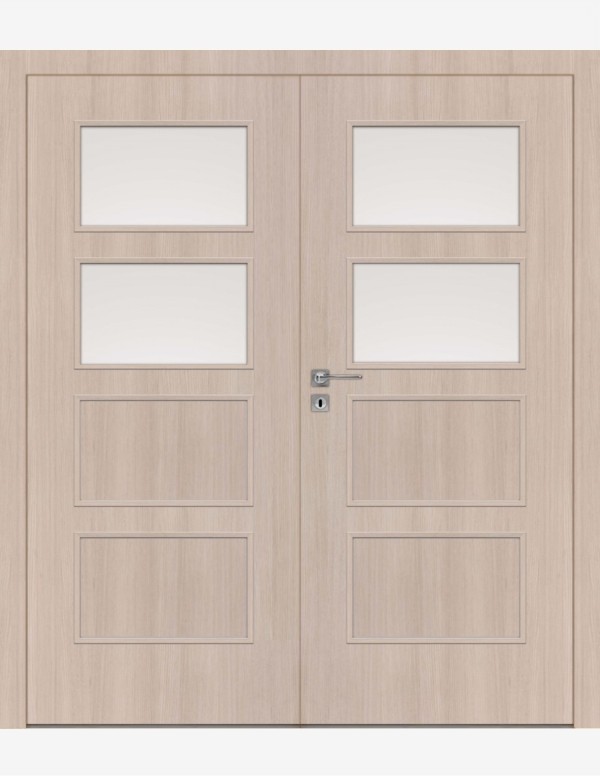 Double interior doors "MODERN 50" CPL Non-rebated