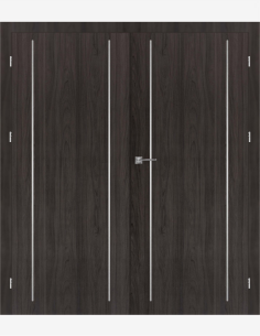 Double interior doors "GALERIA ALU 10"