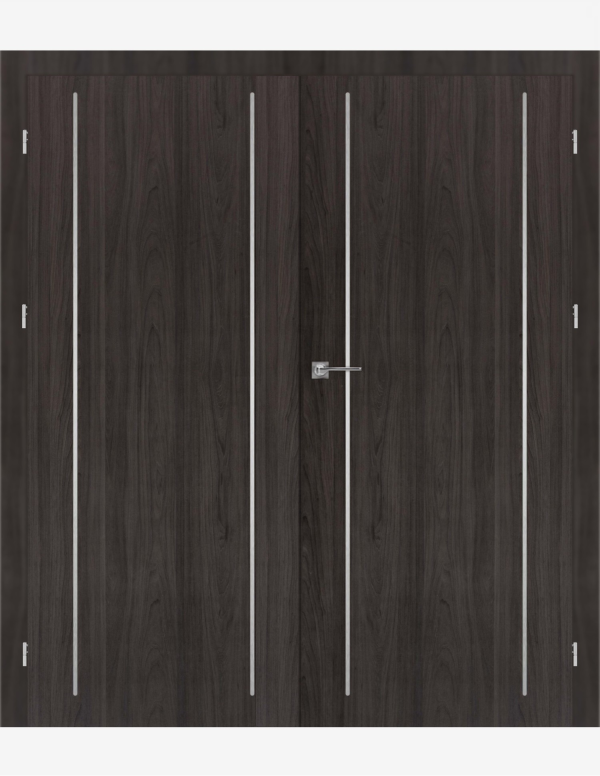 Double interior doors "GALERIA ALU 10"