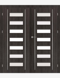 Dvigubos vidaus durys "GALERIA ALU 12"