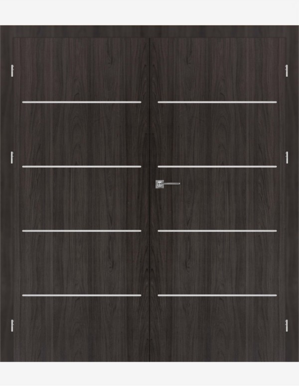 Double interior doors "GALERIA ALU 20"