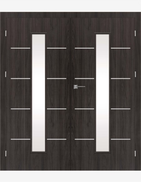 Double interior doors "GALERIA ALU 21"