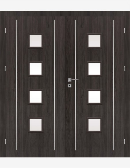 Dvigubos vidaus durys "GALERIA ALU 13"