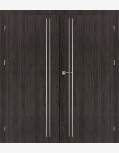 Double interior doors "GALERIA ALU 50"