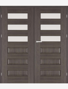 Double interior doors "ELSA B3"
