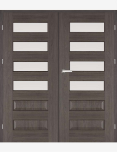 Double interior doors "ELSA B4"