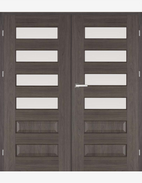 Double interior doors "ELSA B4"