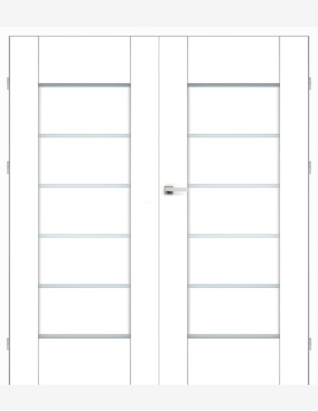 Double interior doors "VERSO 0"