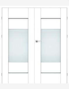 Double interior doors "VERSO 4"